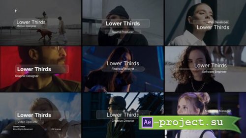 Videohive - Search Lower Thirds | After Effects - 60316709 - Project for After Effects