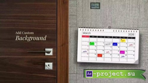 Videohive - Ultimate Calender - 60318352 - Project for After Effects