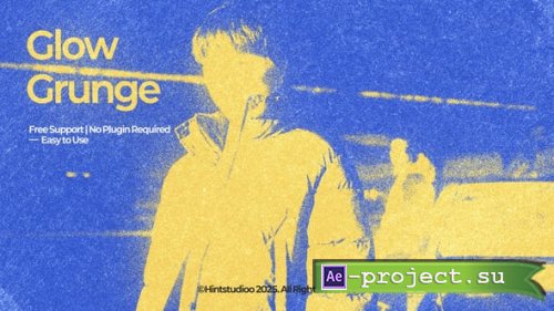 Videohive - Glow Grunge Overlay - 60317205 - Project for After Effects