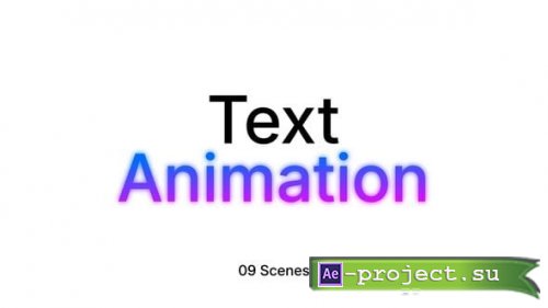 Videohive - Text Animation  AE - 60344014 - Project for After Effects
