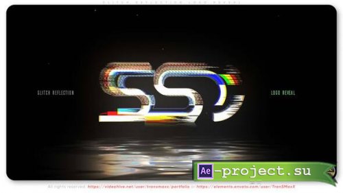 Videohive - Glitch Reflection Logo Reveal - 59931247 - Project for After Effects