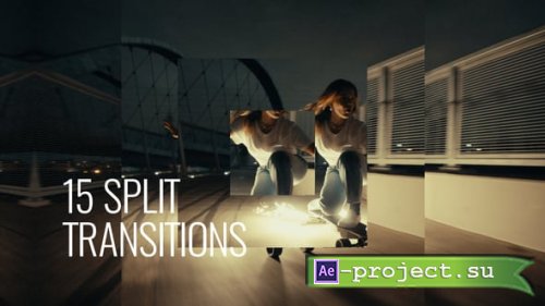 Videohive - Split Transitions - 60364833 - Project for After Effects