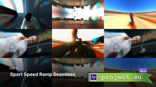 Videohive - Intro - Sport Speed Ramp Seamless After Effects Project Files - 60293390 - Project for After Effects