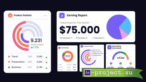 Videohive - Pie Chart Infographic - 60362282 - Project for After Effects