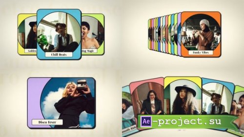 Videohive - Carousel Retro Style - 60348207 - Project for After Effects