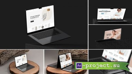 Videohive - Laptop Mockup Presentation - 60379192 - Project for After Effects