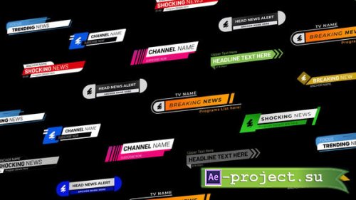 Videohive - News Live Lower Thirds - 60383253 - Project for After Effects