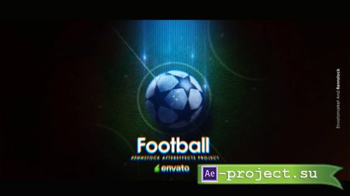 Videohive - Football Logo - 60366384 - Project for After Effects