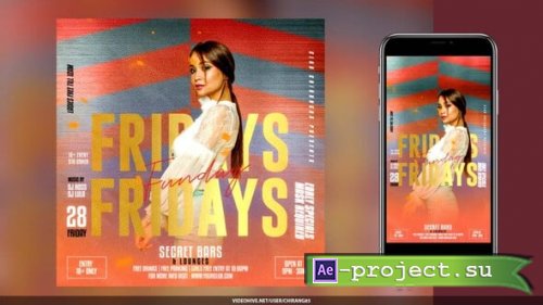Videohive - Night Club Flyer v27 - 60284825 - Project for After Effects