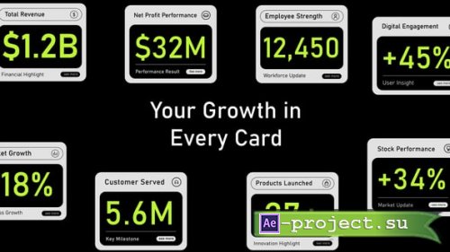 Videohive - Count Card - 60422399 - Project for After Effects