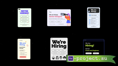 Videohive - We are hiring - 60411062 - Project for After Effects