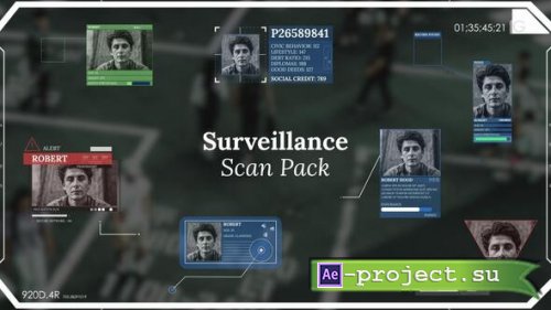 Videohive - Surveillance Scan Pack - 60362440 - Project for After Effects
