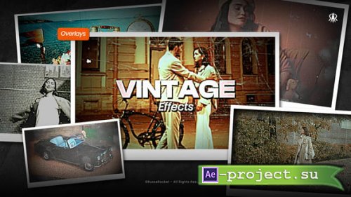 Videohive - Vintage Overlays - 60416658 - Project for After Effects