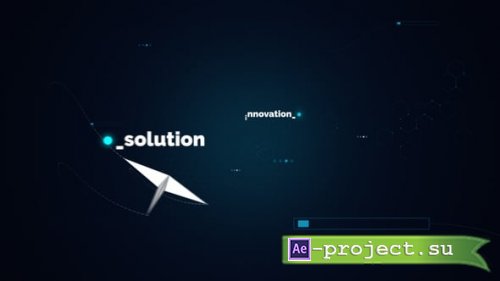 Videohive - Paper plane Flying Logo - 60430257 - Project for After Effects