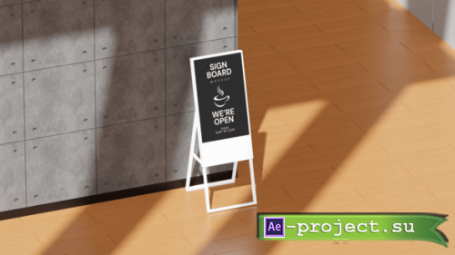 Videohive - Sign Mockup - 60431275 - Project for After Effects