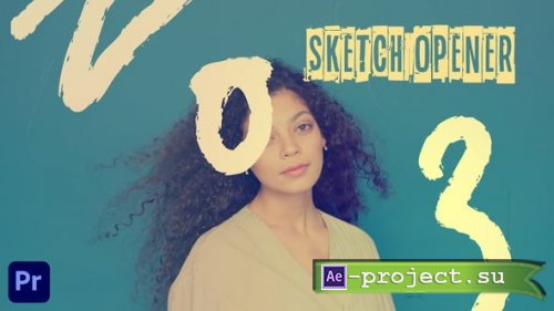 Videohive - Sketch Opener - 60366131 - Premiere Pro Templates