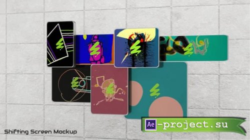 Videohive - Shifting Screen Mockup - 60434904 - Project for After Effects
