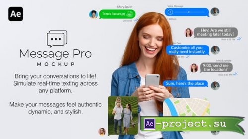 Videohive - Message Pro Mockup - 60440544 - Project for After Effects