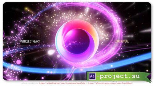 Videohive - Particle Streaks Logo Reveal - 60442614 - Project for After Effects