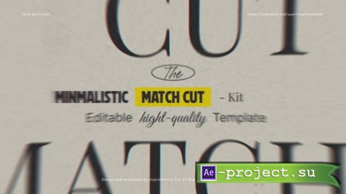 Videohive - Text Match Cut - 60441449 - Project for After Effects