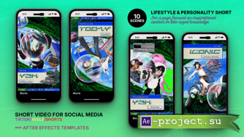 Videohive - Lifestyle & Personality Reels & Shorts Pack | Trendy Video Templates - 60439033