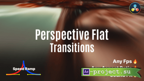 Videohive - Perspective Flat Transition - 60365710 - DaVinci Resolve Templates