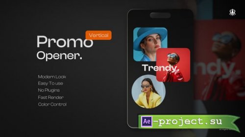 Videohive - Vertical Promo Opener - 60466067 - Project for After Effects