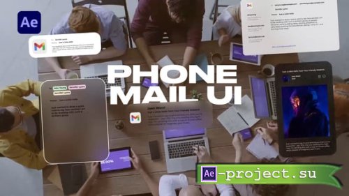 Videohive - Phone Mail UI - 58142340 - Project for After Effects