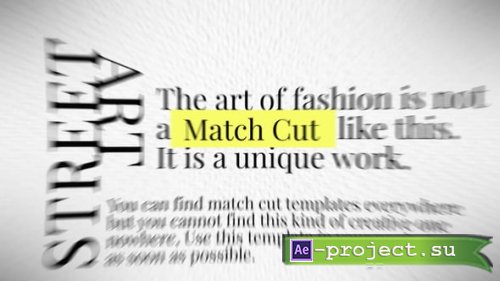 Videohive - Text Match - 60469081 - Project for After Effects