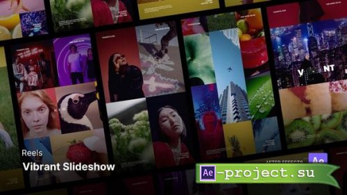 Videohive - Reels - Vibrant Slideshow After Effects Project Files - 60466928 - Project for After Effects