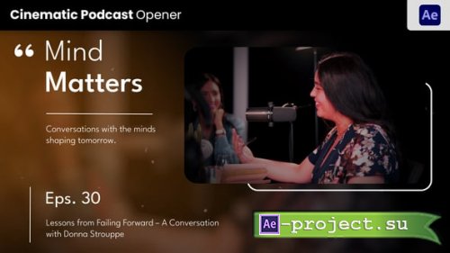 Videohive - Podcast Opener - 58017168 - Project for After Effects