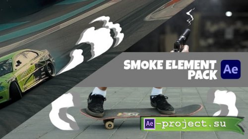 Videohive - Smoke Element Pack - 59908559 - Project for After Effects