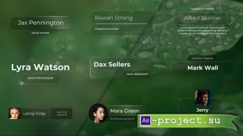 Videohive - Modern Glass Lower Thirds - 59905399 - Project for After Effects