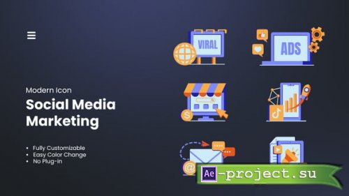 Videohive - Social Media Marketing Element - 57626508 - Project for After Effects