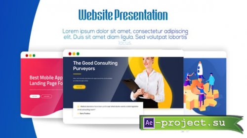 Videohive - Website Promotion - 25194458 - Project for After Effects