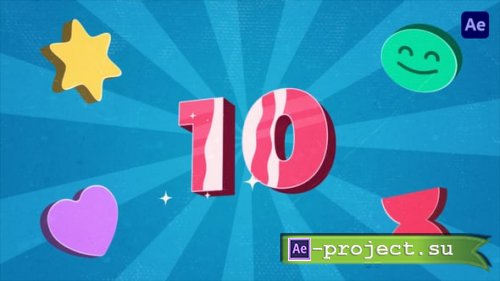 Videohive - Funky Countdown Intro Opener - 60490116 - Project for After Effects