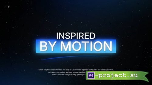 Videohive - Typography Titles | After Effects - 60513782 - Project for After Effects