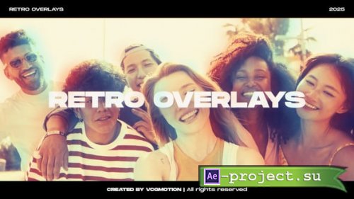 Videohive - Retro Overlays - 60527992 - Project for After Effects