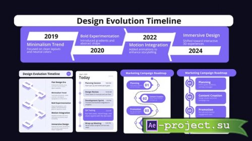 Videohive - Timeline Infographic - 60513811 - Project for After Effects