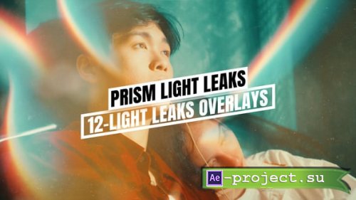 Videohive - Prism Light Leaks Overlays Pack - 60507873 - Project for After Effects