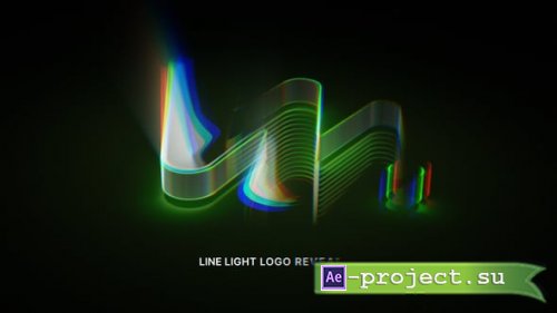 Videohive - Line Light Logo Reveal - 60542550 - Project for After Effects