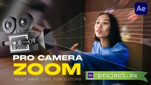 Videohive - Pro Camera Zoom | Realistic Zoom & Handheld Camera Motion for After Effects - 60521708