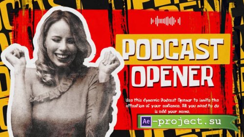 Videohive - Podcast Opener - 60533980 - Project for After Effects