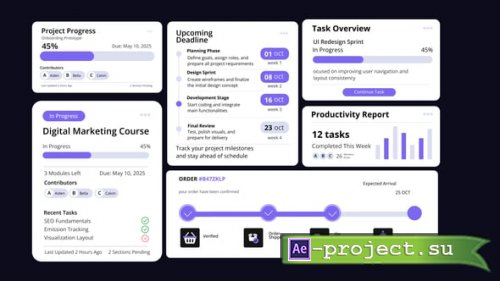 Videohive - Progress Infographic - 60513804 - Project for After Effects