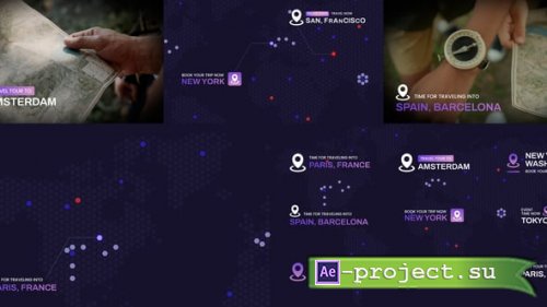 Videohive - Location Titles - 60543790 - Project for After Effects