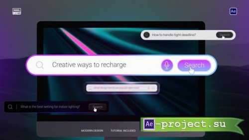 Videohive - Search Bar - 60555500 - Project for After Effects