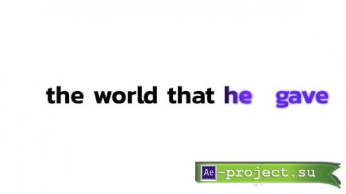 Videohive - Text Opener AI - 60544571 - Project for After Effects