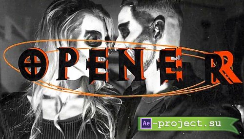 MA Black Dynamic Intro 3907427 - Project for After Effects