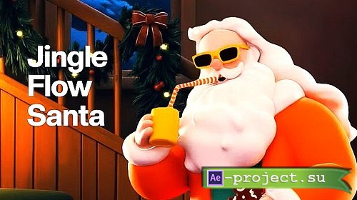 MA Jingle Flow Santa Post 3927366 - Project for After Effects