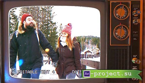 MA Old TV Winter Slideshow 345379 - After Effects Templates